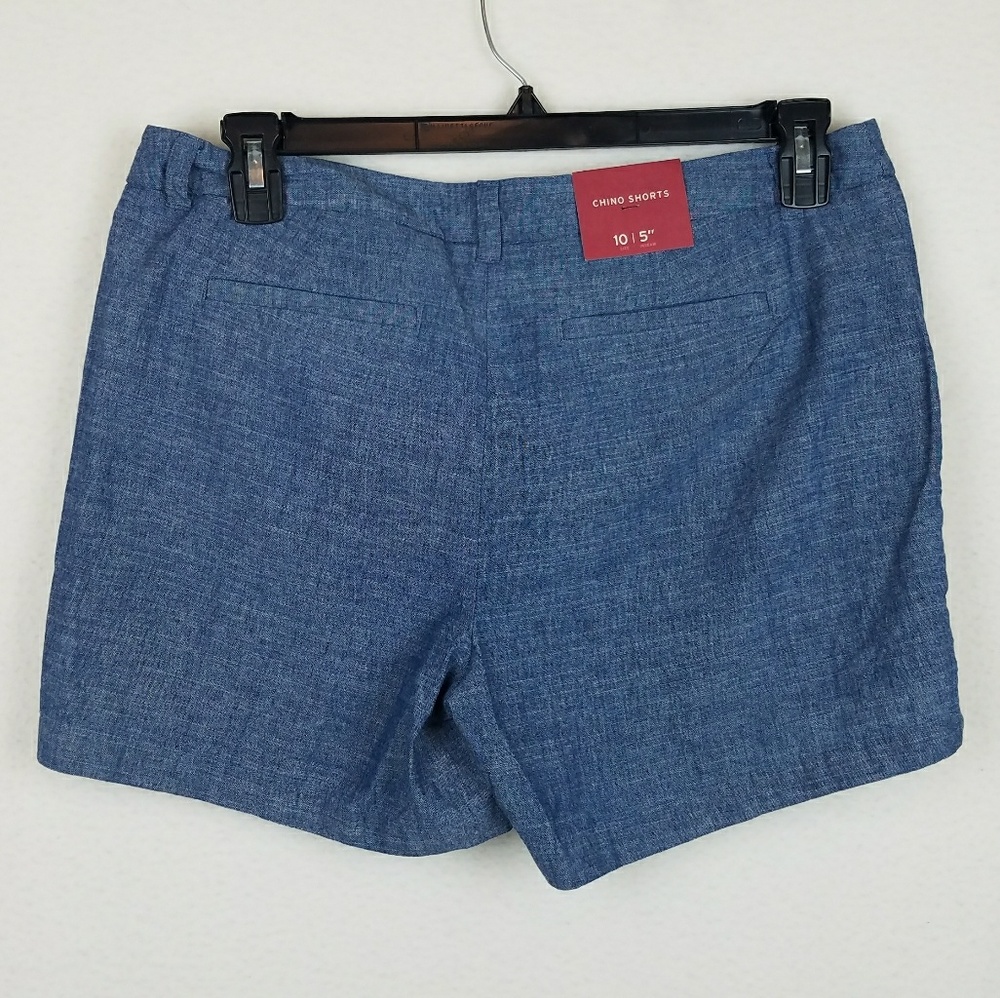Chambray Chino Shorts 5" inseam - Picture 3 of 5